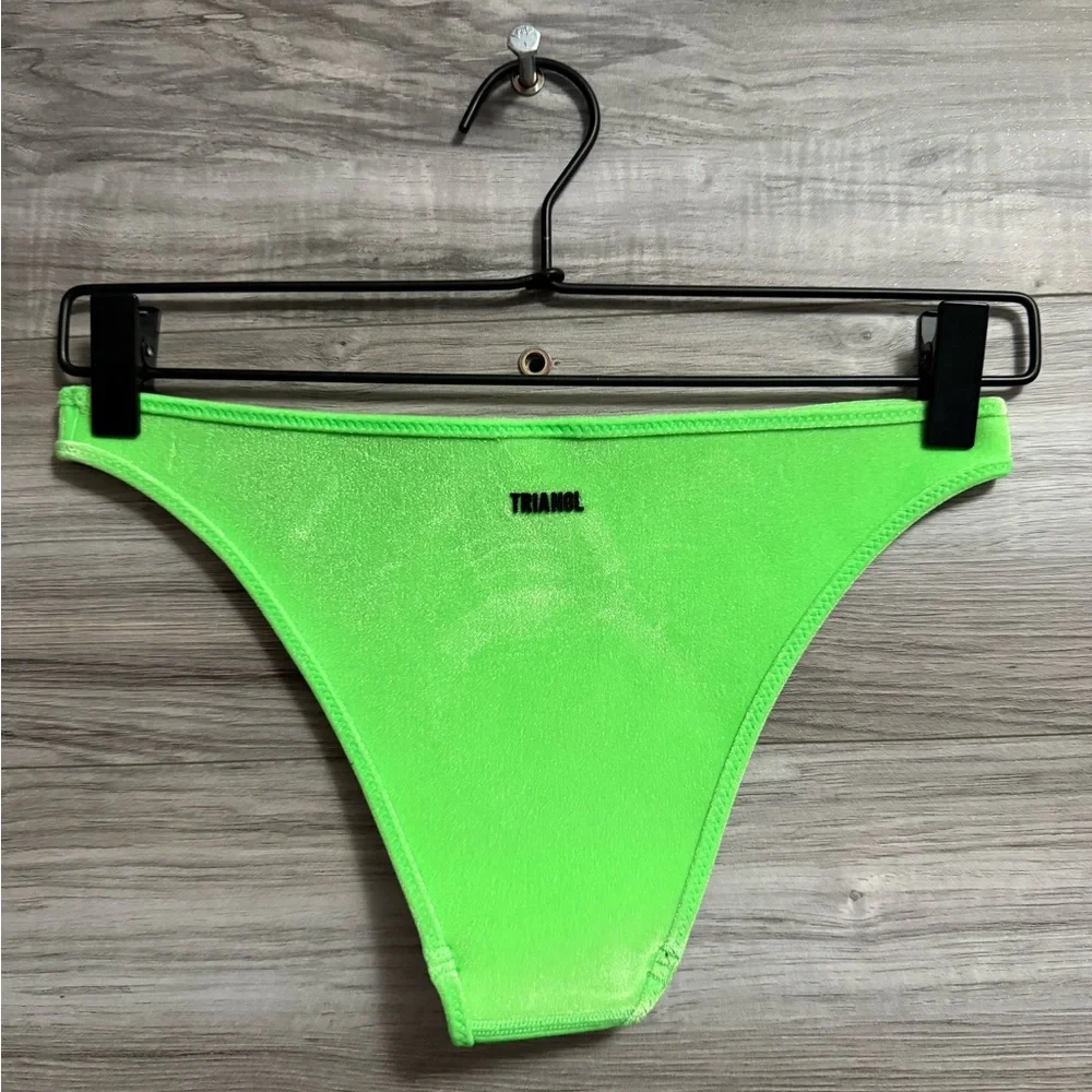 Triangl Swimwear Lime Green Bikini Bottom